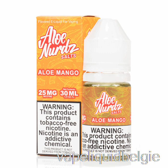 Vape België Aloë Mango - Wolk Nurdz Zouten - 30ml 50mg